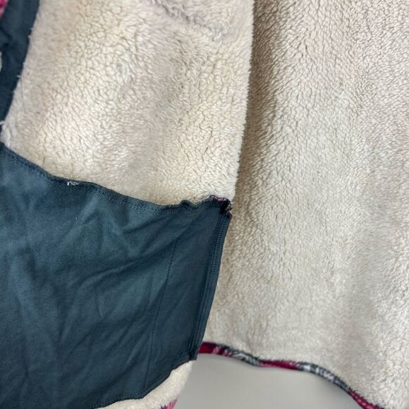 Soho Threads Plush Shirt Jacket Womens Plaid - Picture 6 of 9